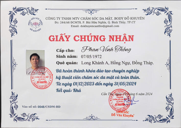 Kỹ thuật viên chuyên nghiệp